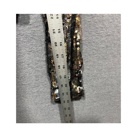 Marciano Womens Sequined Evening Cocktail Party Black 2 Piece Skirt Set Size XS - Picture 14 of 16